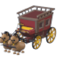 Horse and Carriage - Legendary from Vehicle Dealership (Robux)